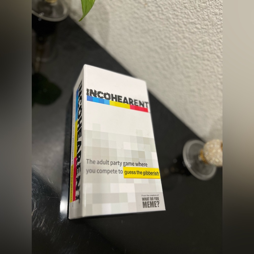 Incohearent Card Game - Adult Party Game